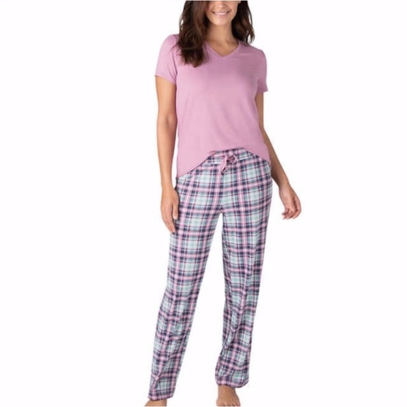 Eddie Bauer Plaid PJ Set - Picture 1 of 4